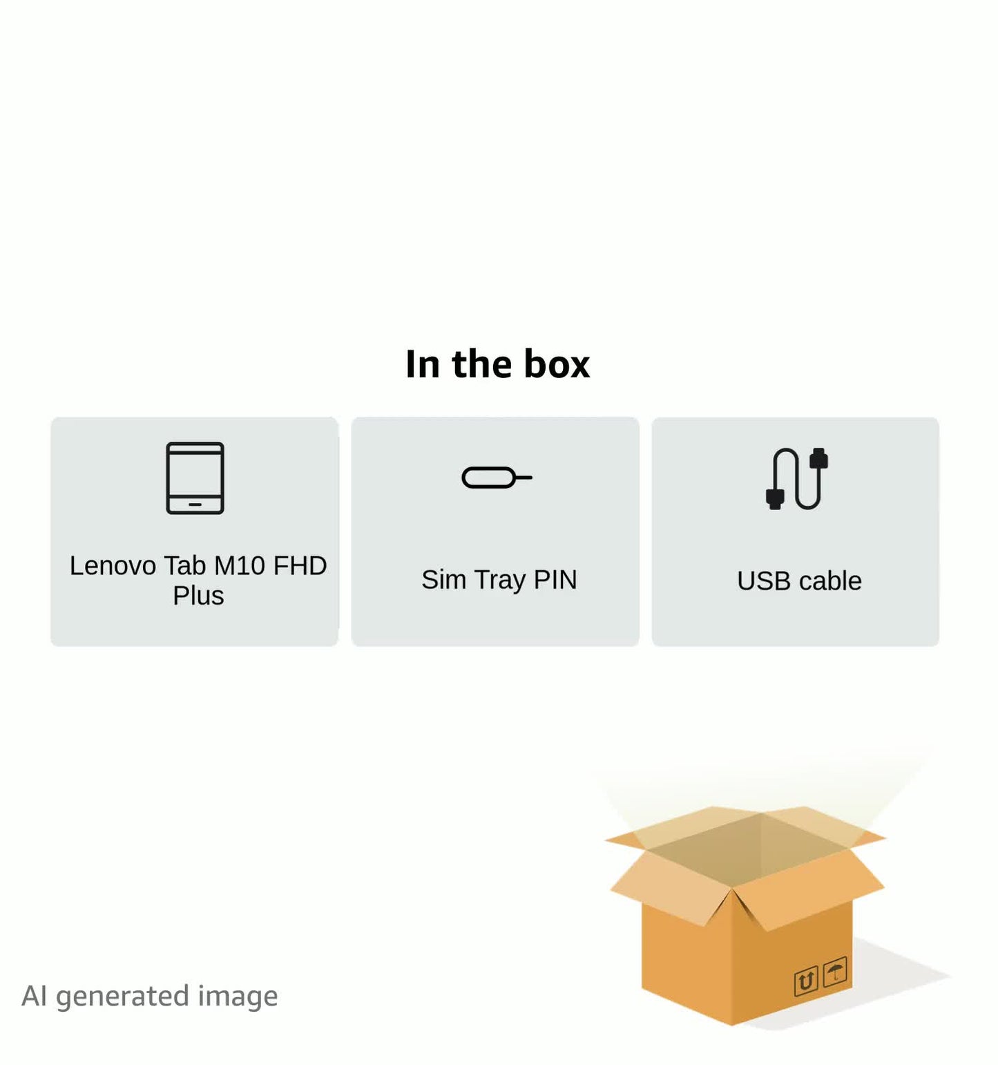 Lenovo Tab M10 FHD Plus(3rd Gen)| 10.61 Inch, 2K Display| 6 GB RAM, 128 GB ROM| Wi-Fi| Snapdragon Processor| 7700 mAH Battery| Quad Speakers with Dolby Atmos| TÜV Rheinland Low Blue Light Certified