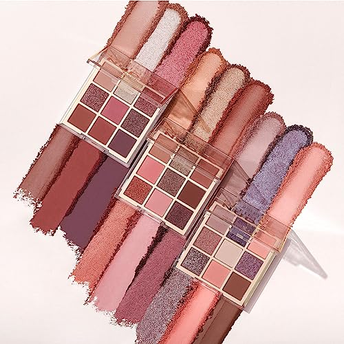 Makeup Revolution Ultimate Nudes Shadow Palette Dark Eyeshadow Palette 9 Pigmented Color for Eye Make Up_ High Professional Mattes and Shimmers Shades-8g