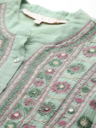 Ritu Kumar Green Dharohar Kurti