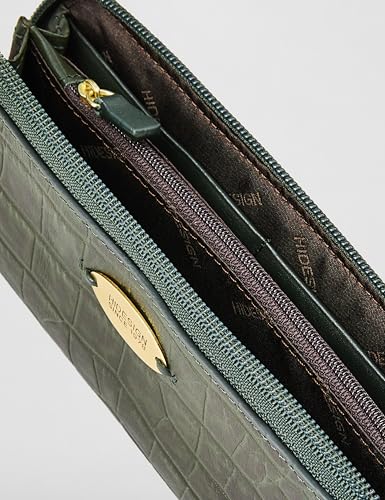 Hidesign Women's Leather Zip Around Wallet