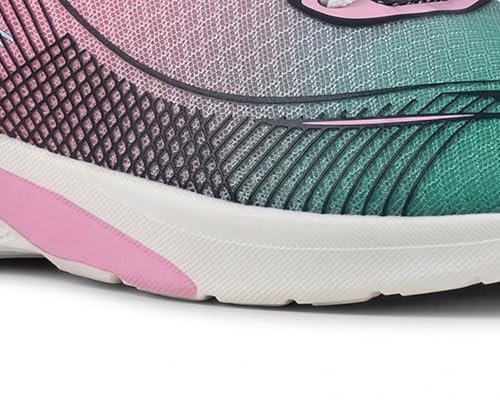 LOUIS STITCH Women’s Blossom Pink Lightweight Athleisure Sport Shoes | The Athleisure Series | Ultra-Lightweight Lace-Up Shoes for Women| Perfect for Casual, Gym & Travel Wear | LSLD-AT-RF02-PK | UK-6