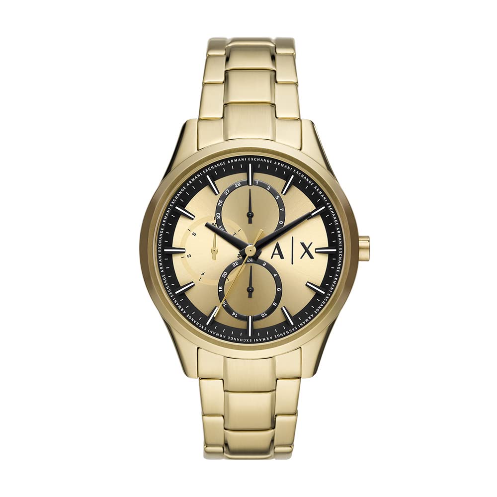 Armani Exchange Analog Gold Dial Men's Watch-AX1866