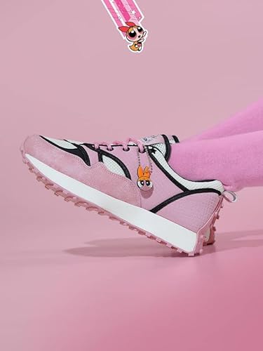 Bacca Bucci Powerpuff Girls Women Sneakers | Casual & Lifestyle Shoes Blossom Pink UK 7