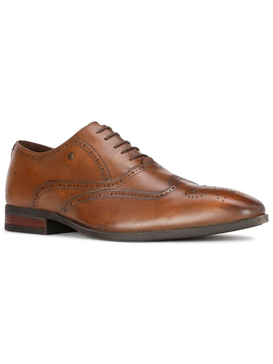 Hush Puppies Men's Newyork - Brogue Formal (8243884_Light Brown_8 UK)