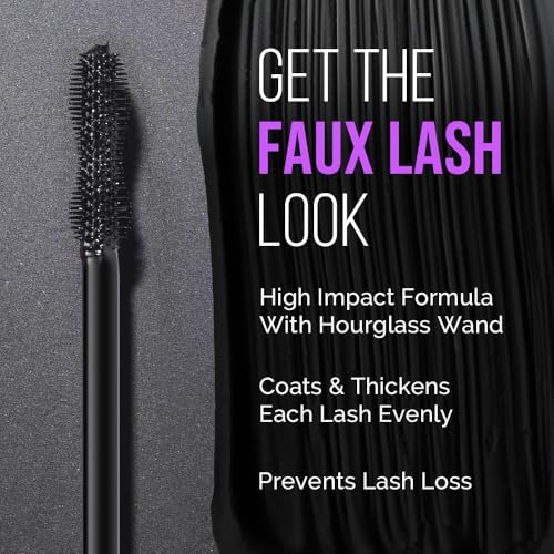 Staze 9to9 All Eyes on You Tubing Mascara | High Impact Volumizing mascara | Clump-resistant, easy to remove | Smudgeproof & Waterproof | Intense Black Color | 5ml