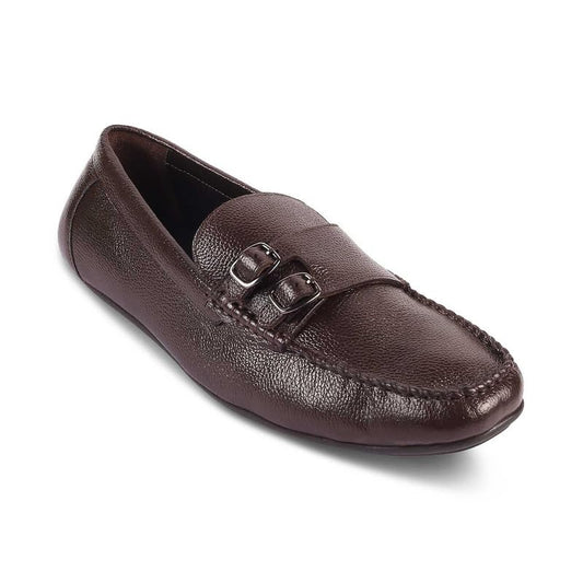 tresmode 240-ROBY Brown Double Monk Shoes for Mens EU/40, UK/6