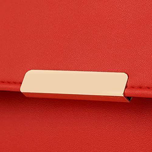 ACCESSHER stylish trendy Red Solid Sling Bag for girls and women