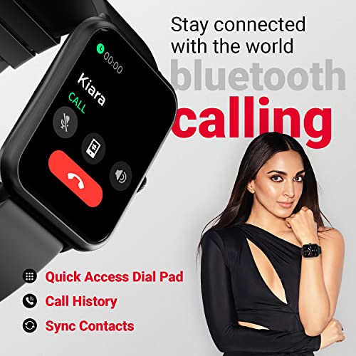 Fire-Boltt Ninja Call Pro Plus 1.83" Smart Watch with Bluetooth Calling, AI Voice Assistance, 100 Sports Modes IP67 Rating, 240 * 280 Pixel High Resolution