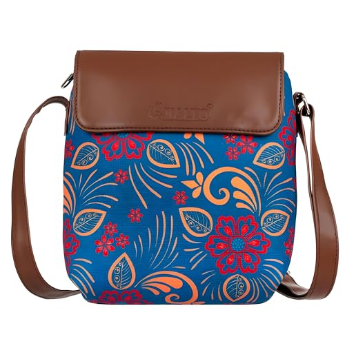 JIALTO 100% Printed Vegan Leather Shoulder Bags For Women, Hand Bag For Women Traveling/Ladies Shoulder Bag/College Girls Stylish Hand Bag With One Main Zipper To Keep