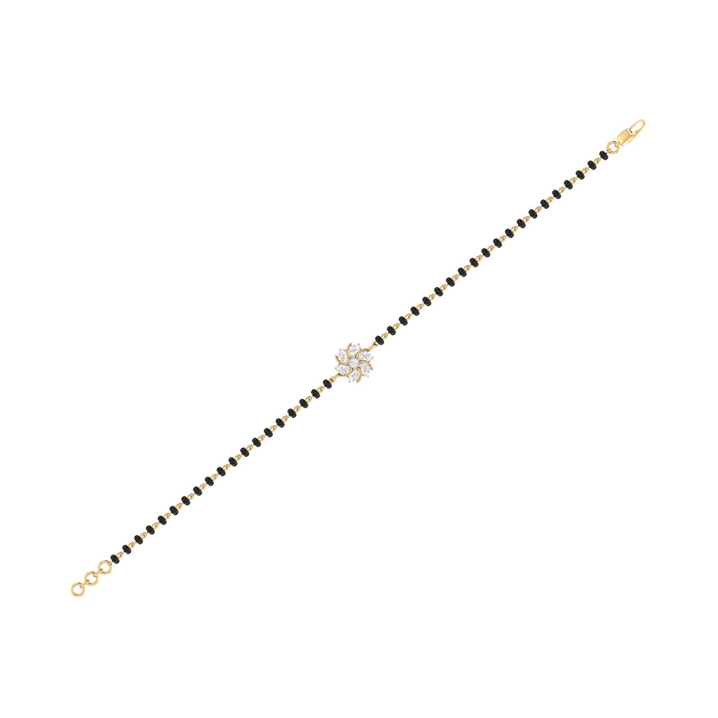 PC Jeweller 18k (750) Yellow Gold and Diamond Bracelet for Women