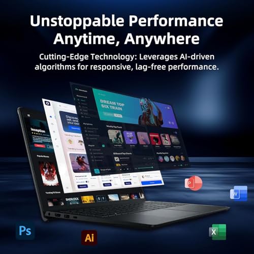 Dell Inspiron 15.6" FHD Touchscreen Laptop, 32GB RAM 1TB SSD Intel 10-Core i5-1334U (Beat i7-1250U), Computer with Copilot AI Wi-Fi 6 Win 11 Pro w/GM Accessory, for Business and College Students