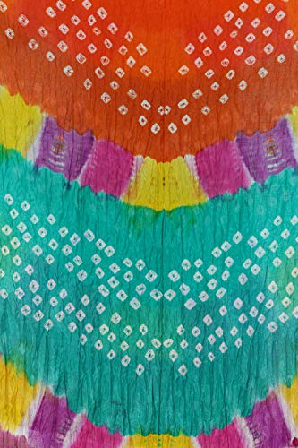 Exotic India Women's Silk Dupatta (SWI09_Spicy Orange_Free Size)