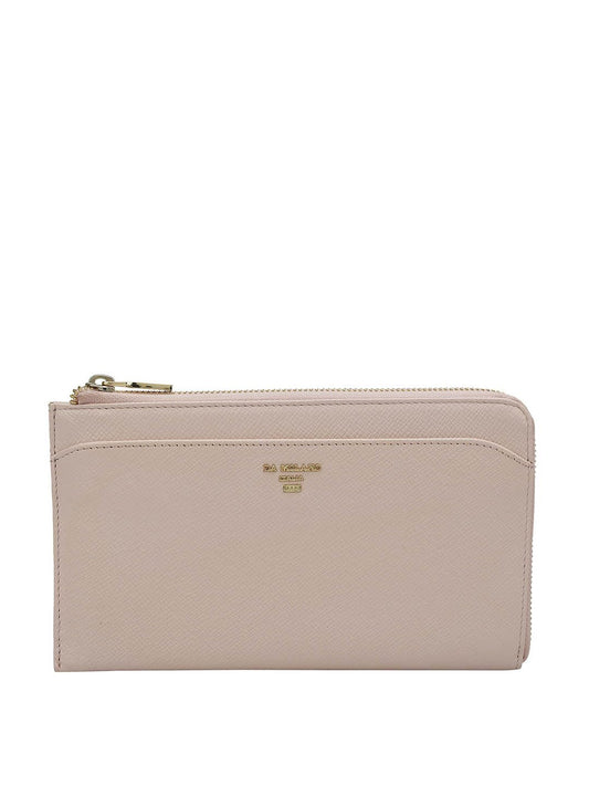 Da Milano Genuine Leather Pink Multi Pouch (1430)