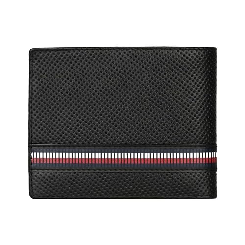 TOMMY HILFIGER Wallet of Men, Black-Regular, Argenta | Wallet for Men Leather Original