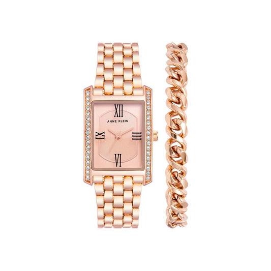 Anne Klein Analog Rose Gold Dial Women's Casual Watch