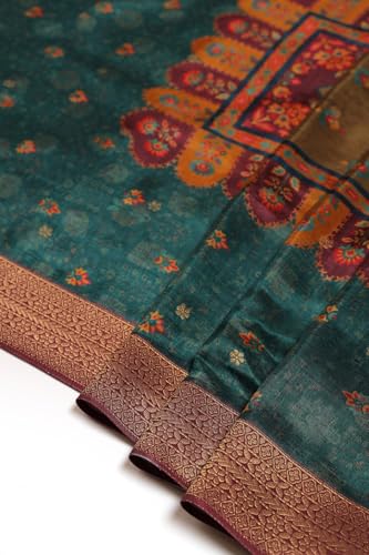 Soch Women's Brocade Salwar Suit Set (OWA5CD22377_Green