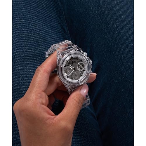 Guess Analogue White Dial Women's Watch-GW0650L1