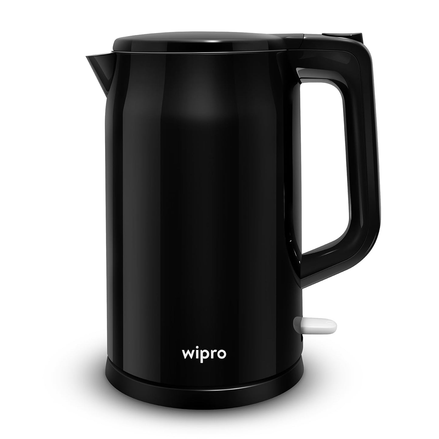 wipro ABS Elato BK 213 Cool Touch Electric Kettle,1.8 Litre,Anti-Rust Shield,Super Fast Heating,3X Protection,Overheat,Dry Boil & Auto Shut-Off,One Touch Opening,1200 Watts,2 Years Warranty,Black