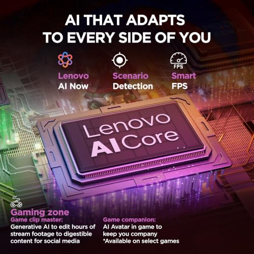 Lenovo Legion 5 2026 AMD Ryzen 7 250 | NVIDIA RTX 5060 8GB (16GB RAM/512GB SSD/WQXGA OLED/165Hz/15.3"(38.8cm)/Windows 11/Office 2024+AI Now/Black/2.5Kg), 83Q7009KIN AI Powered Gaming Laptop