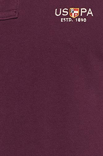 U.S. POLO ASSN. Men's Regular Fit T-Shirt (USTS5801XXL_Italian Plum_Italian Plum_2XL)