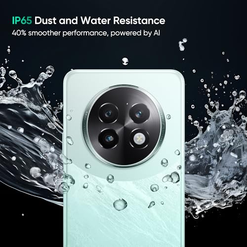 realme 13+ 5G (Speed Green, 8GB RAM, 128GB Storage) 6.67" AMOLED Display | 80W Ultra Charging DAK | Dimensity 7300E Processor