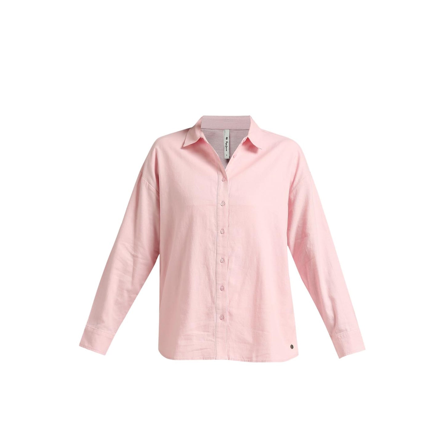 Pepe Jeans Women's Oversize Fit Solid Shirts