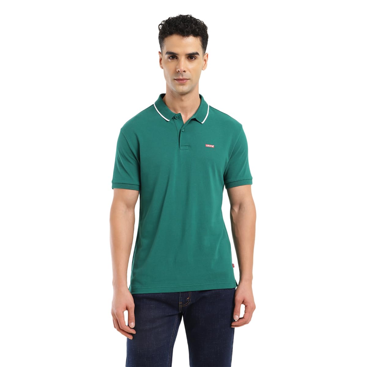 Levi's Men's Relaxed Fit T-Shirt (A1383-0120_Green