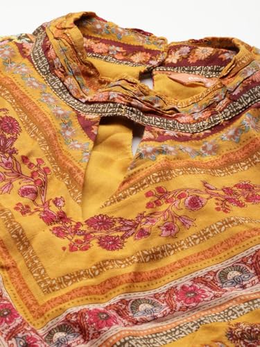 Aarke Ritu Kumar Yellow Meera Midi Dress