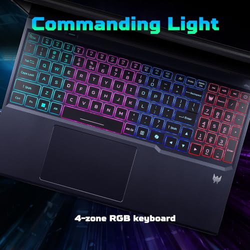 Acer Predator Helios Neo 16, Intel Core i7-14650HX, NVIDIA GeF RTX 5070-12GB DR7, 16GB DDR5/ 1TB SSD, 16"/40.6cm WQXGA IPS, 180Hz/92Whr, Win 11H, Abyss Black, 2.5Kg, PHN16-I31, RGB KB, Gaming Laptop