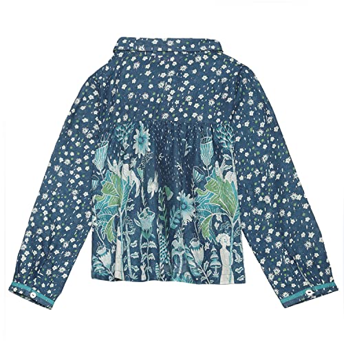 Biba Girls Printed Kid(KW4916_Blue_11)