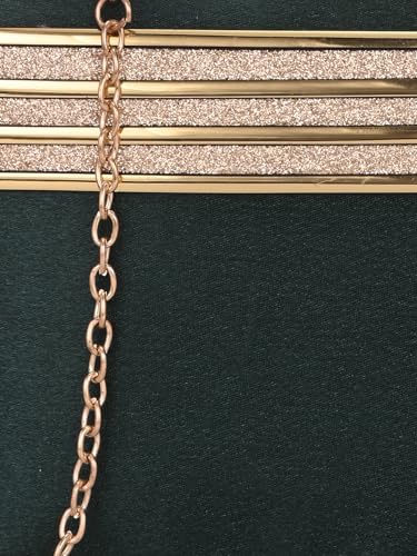 TOOBA Green Handicraft Beautiful Bling Box Clutch Bag for Wedding, Gift Family & Friends