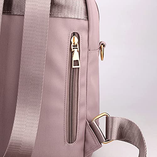 GEFIRE Womens Backpack Women Mini Backpack Oxford Crossbody Bag Waterproof Small Shoulder Bags Ladies Purse (Color : Hortel�)