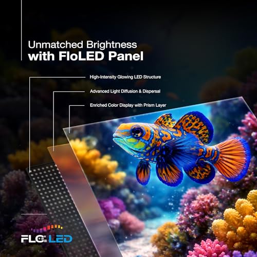 SANSUI 43-Inch (109 cm) 4K QLED Google TV | Dolby Vision, HDR10+, Dolby Atmos, HSR 120Hz, MEMC, 30W Surround Sound, FloLED Panel & Google TV | JSW43UG23Q (Black)