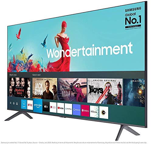 Samsung 138 cm (55 inches) Wondertainment Series 4K Ultra HD LED Smart TV UA55TUE60FKLXL (Titan Gray)