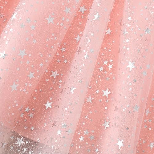 Hopscotch Girls Pink Sleeveless Beaded Strap Party Dress for Age (3-4 Years)