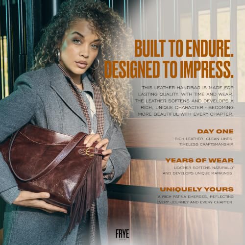 Frye Women's Melissa Zip Wallet, Cognac, One Size