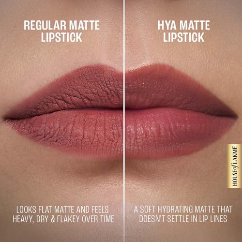 Lakme 9to5 Hya Matte Lipstick Coffee Break 3.6gm (Pack of 2)