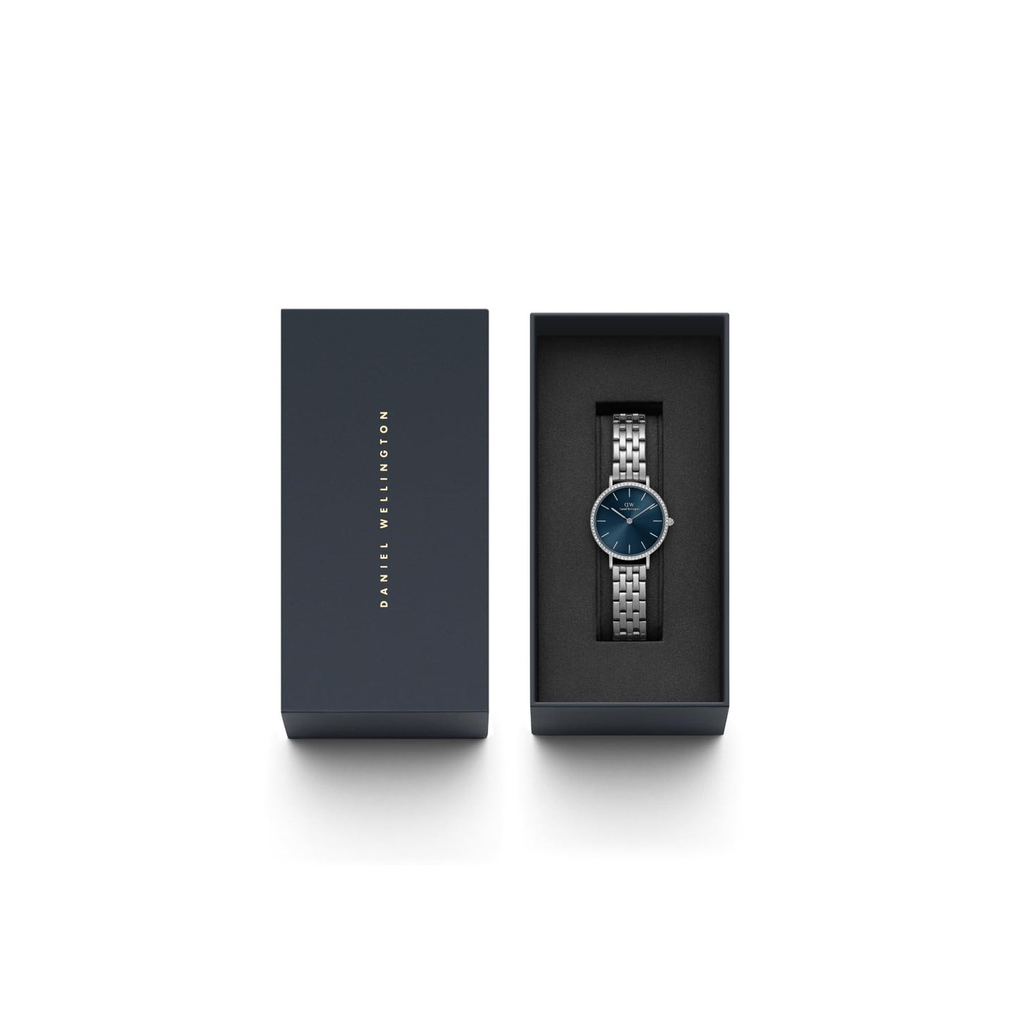 Daniel Wellington Women Analogue Blue Round Dial Watch- DW00100664K