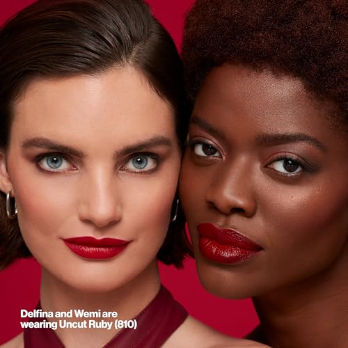 Revlon Super Lustrous Lipstick, High Impact Lipcolor with Moisturizing Creamy Formula, Infused with Vitamin E and Avocado Oil in Plum / Berry, Black Cherry (477)