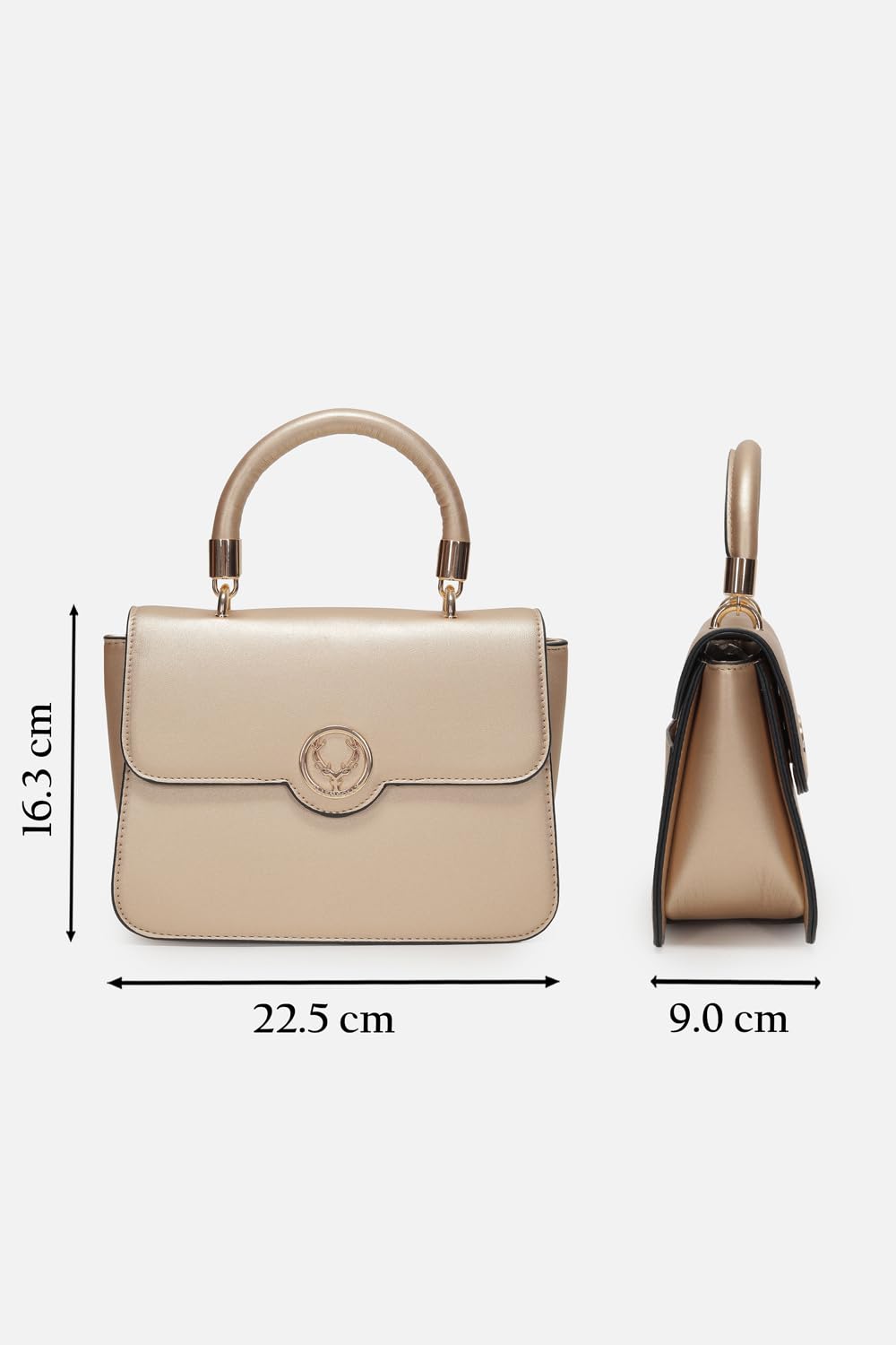 Women Beige Casual Handbag