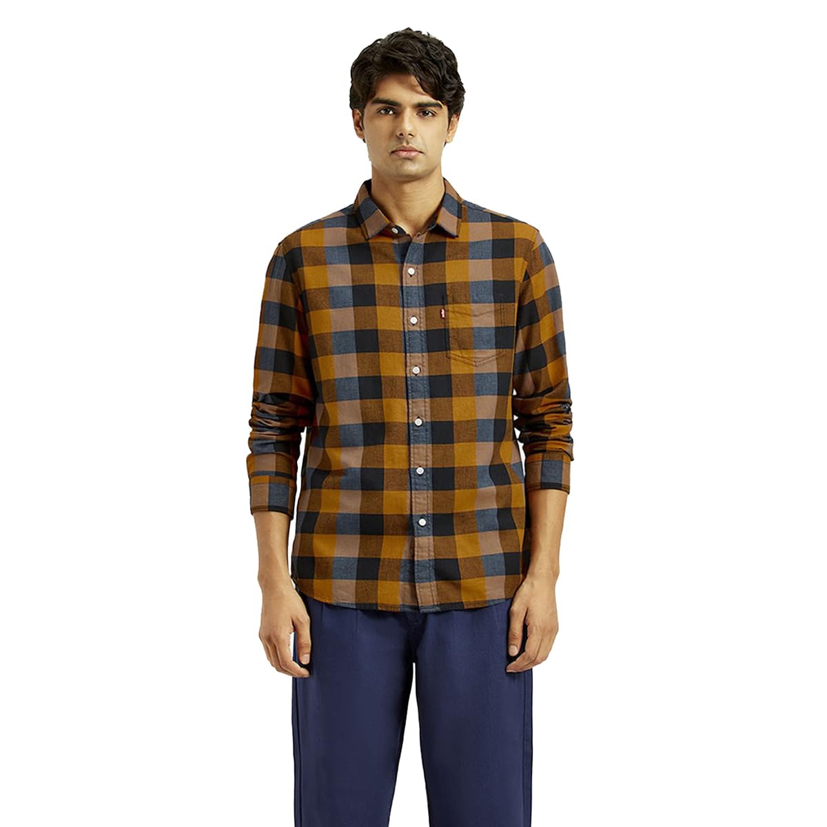 Levi's Men's Slim Fit Shirt (32907-0528_Multi