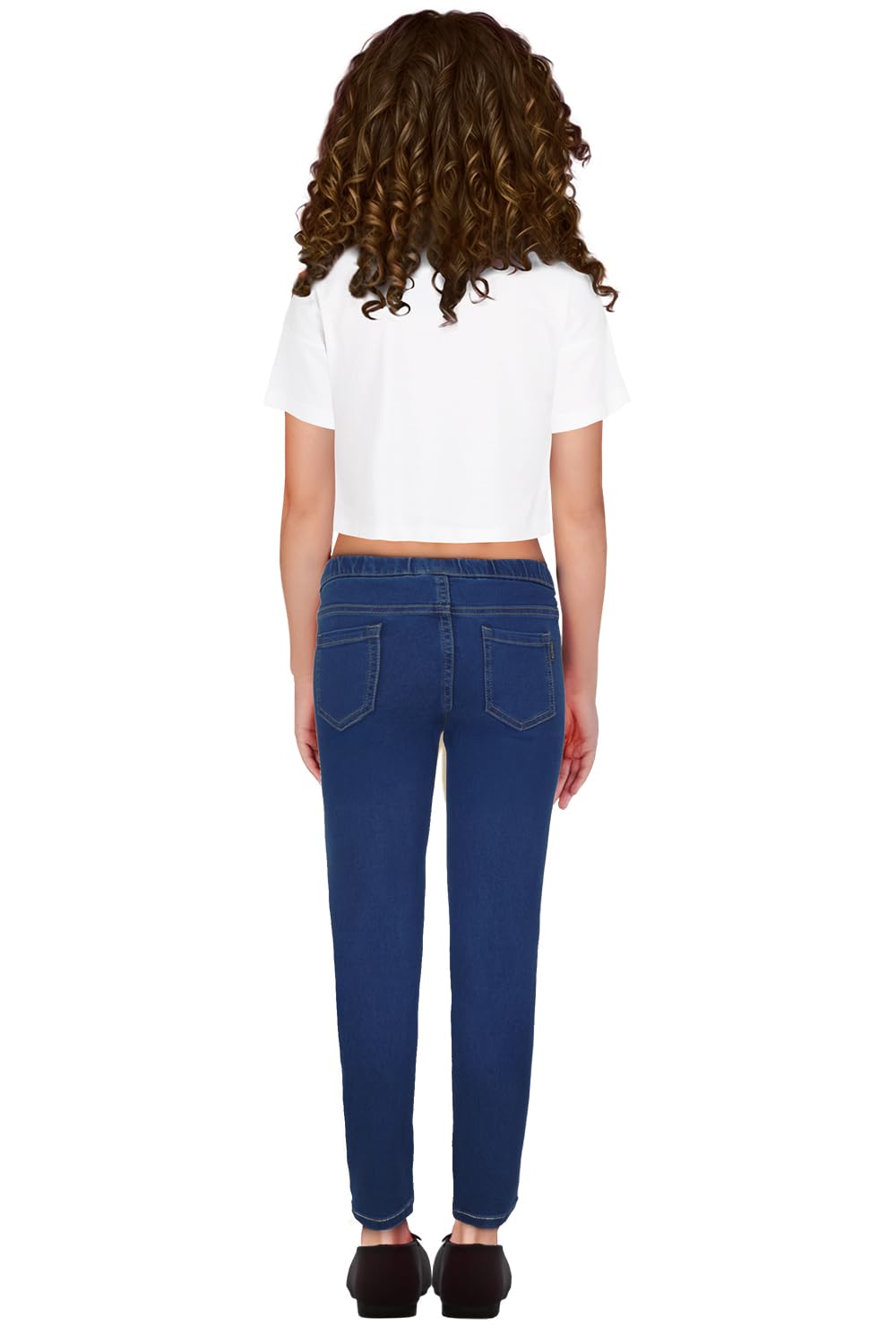 Allen Solly Girl's Regular Jeans (AGDNCJEBV22677_Blue