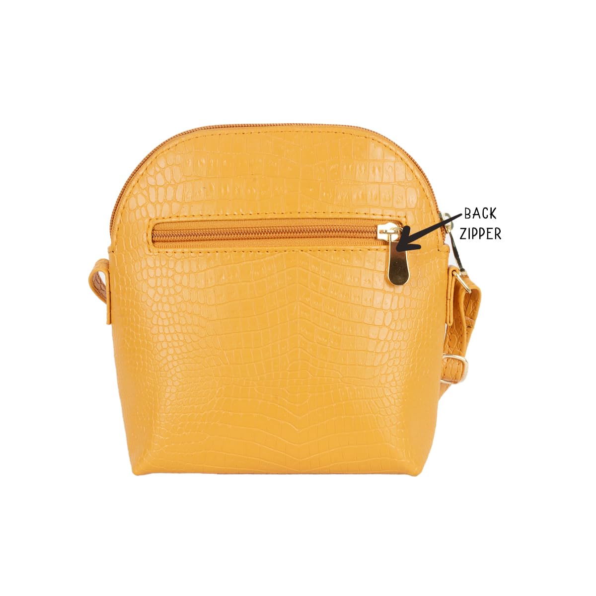 Baggit Women Yellow Bowling Sling Bag Xxs Size | Ladies Stylish Casual Cross Body Purse Handbag