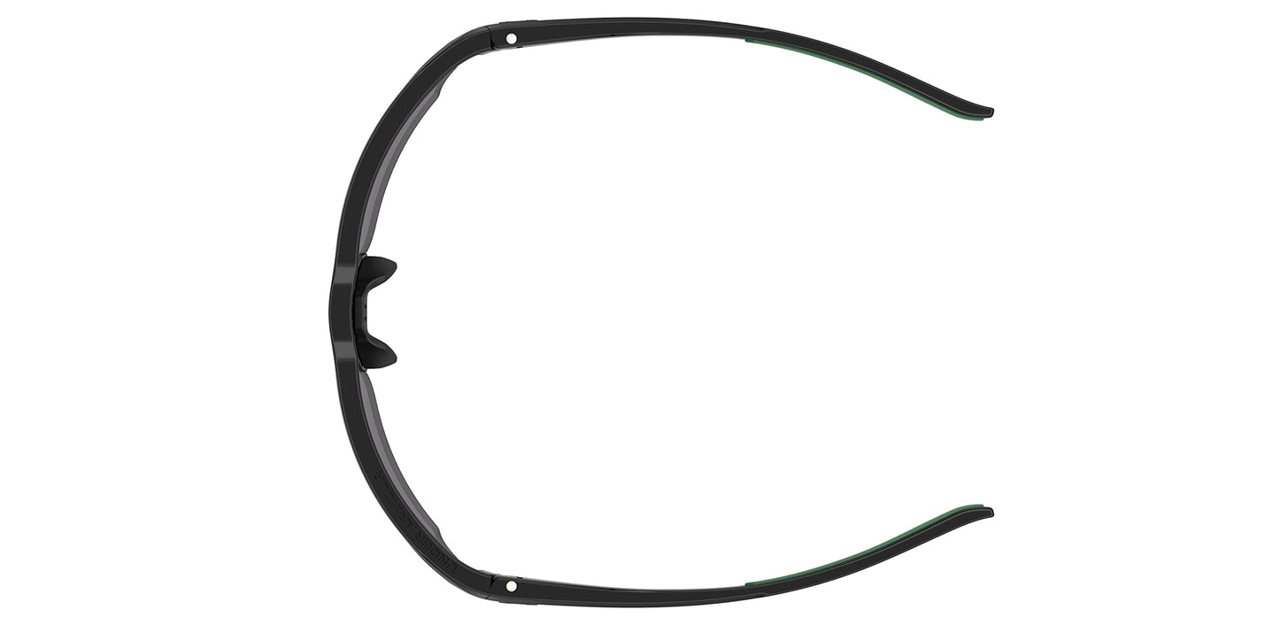 Under Armour Green Multilayer Lens Special Shape Sunglass Rimless Black Green Frame - 2041827Zj71Z9