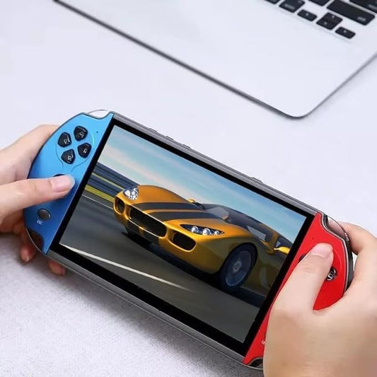 NextTech Updated X7 Handheld Console (2025): Unlock 1000+ PSP Games, MP4 Player, 8GB Memory, and Endless Fun in Stunning Snowbird White! Get Yours Now