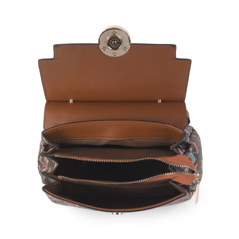 tresmode GESSA Brown Women's Vegan Leather Backpack