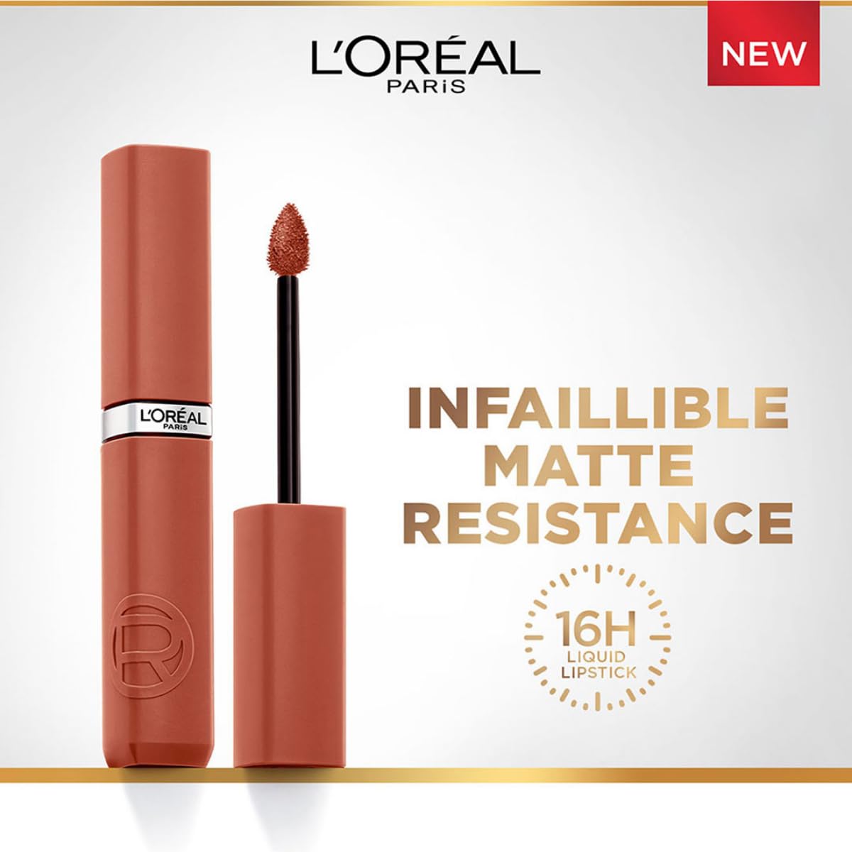 L'Oreal Paris Infallible Matte Resistance Liquid Lipstick, Snooze Your Alarm 115, 5 ml