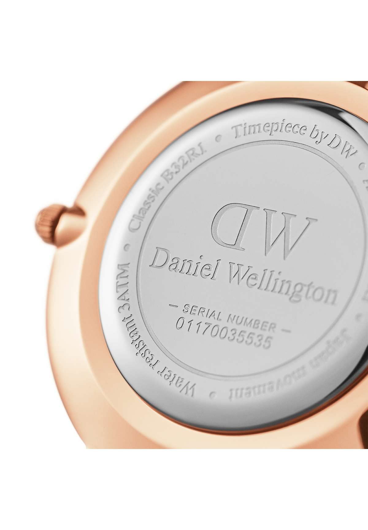 Daniel Wellington Leather Classic Petite Analog White Dial Women's Watch - Dw00100172, Band Color:Brown