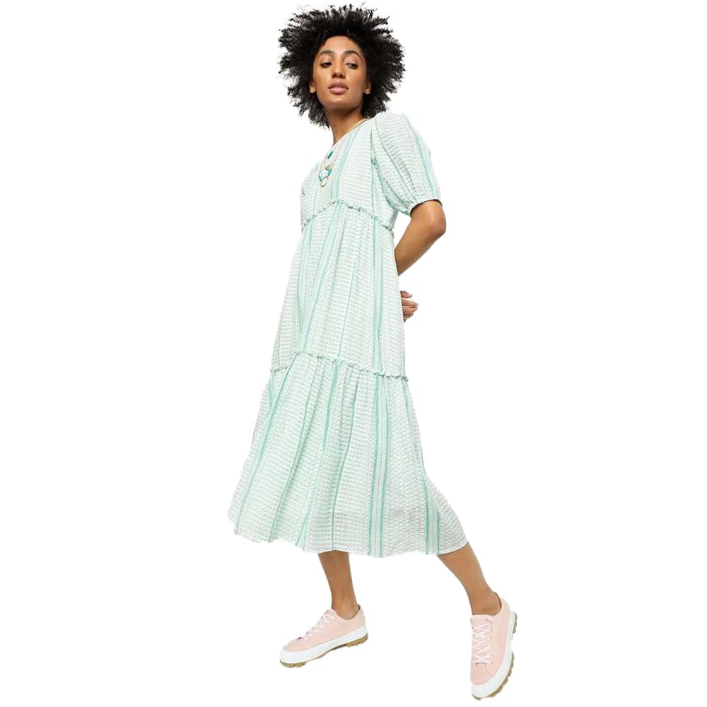 Only Women's Cotton Classic Maxi Dress (15277109-Jelly Bean_Green_34)