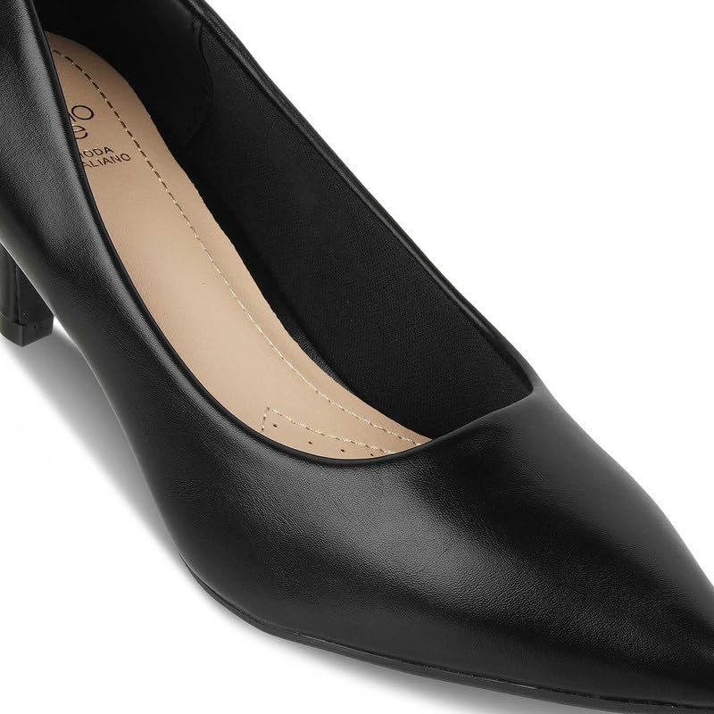 tresmode 239-CREET Black Women Pumps EU/37 UK/4